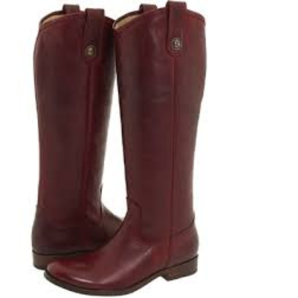 Frye Melissa Button Bordeaux